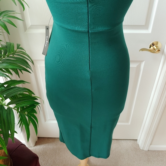 (SOLD!) Lulus Gathering Glances Bodycon Dress - Picture 9 of 11